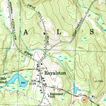 United States Geological Survey Royalston, MA-NH (1971, 25000-Scale) digital map