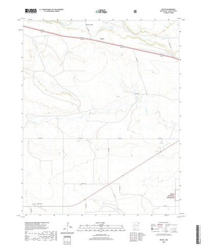 United States Geological Survey Royce, NM (2020, 24000-Scale) digital map