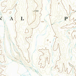 United States Geological Survey Roys Peak, TX (1971, 24000-Scale) digital map