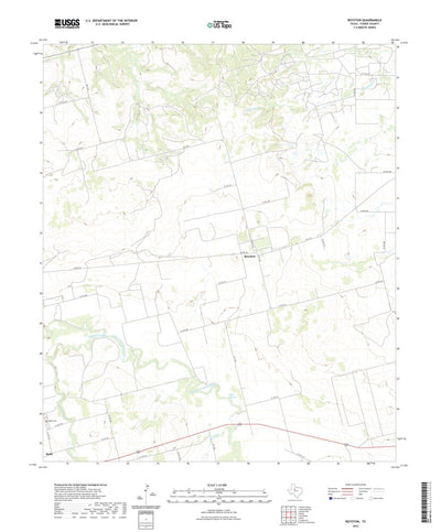 United States Geological Survey Royston, TX (2022, 24000-Scale) digital map