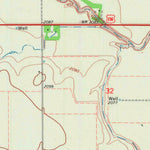 United States Geological Survey Rozel, KS (1970, 24000-Scale) digital map