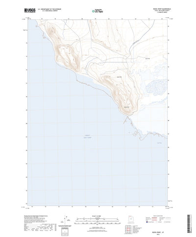 United States Geological Survey Rozel Point, UT (2023, 24000-Scale) digital map