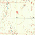 United States Geological Survey Rozel SE, KS (1972, 24000-Scale) digital map