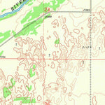 United States Geological Survey Rozel SE, KS (1972, 24000-Scale) digital map