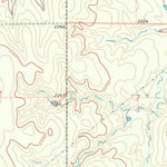 United States Geological Survey Rozel SW, KS (1972, 24000-Scale) digital map