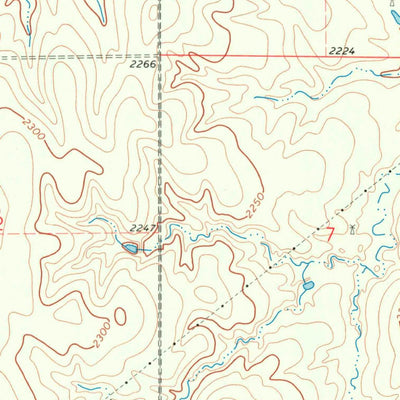 United States Geological Survey Rozel SW, KS (1972, 24000-Scale) digital map