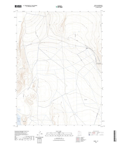 United States Geological Survey Rozel, UT (2023, 24000-Scale) digital map