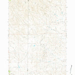 United States Geological Survey Rozet NE, WY (1971, 24000-Scale) digital map