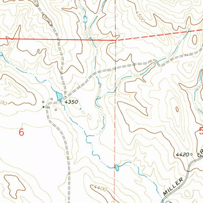 United States Geological Survey Rozet NE, WY (1971, 24000-Scale) digital map