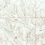 United States Geological Survey Rozet SE, WY (1971, 24000-Scale) digital map