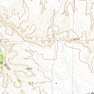 United States Geological Survey Rozet, WY (1971, 24000-Scale) digital map