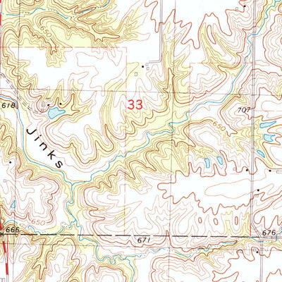 United States Geological Survey Rozetta, IL (1982, 24000-Scale) digital map