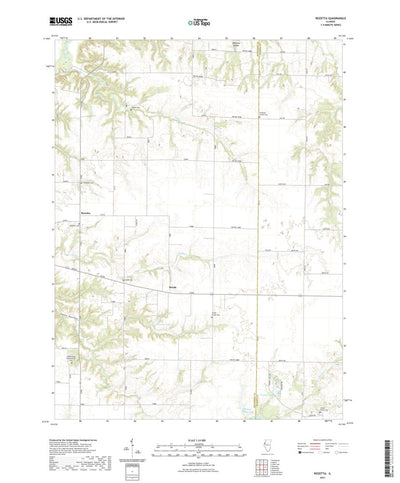 United States Geological Survey Rozetta, IL (2021, 24000-Scale) digital map