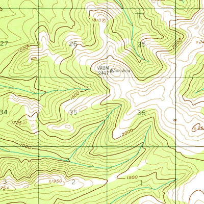 United States Geological Survey Ruby A-2, AK (1952, 63360-Scale) digital map