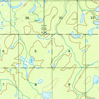 United States Geological Survey Ruby A-3, AK (1952, 63360-Scale) digital map