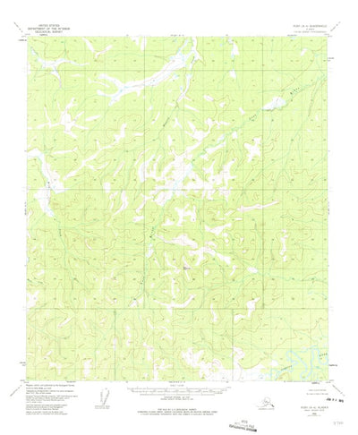 United States Geological Survey Ruby A-4, AK (1952, 63360-Scale) digital map