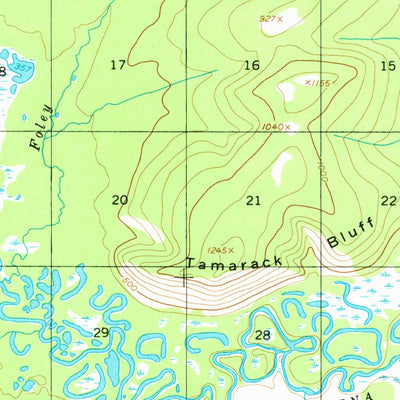 United States Geological Survey Ruby A-5, AK (1952, 63360-Scale) digital map