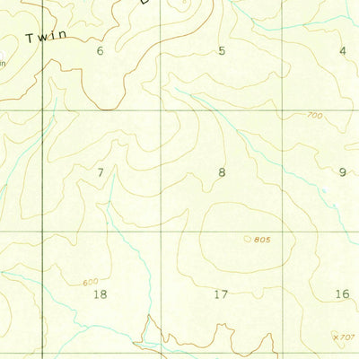 United States Geological Survey Ruby A-6, AK (1952, 63360-Scale) digital map