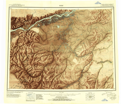 United States Geological Survey Ruby, AK (1951, 250000-Scale) digital map