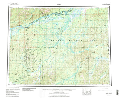 United States Geological Survey Ruby, AK (1952, 250000-Scale) digital map