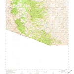United States Geological Survey Ruby, AZ (1957, 62500-Scale) digital map