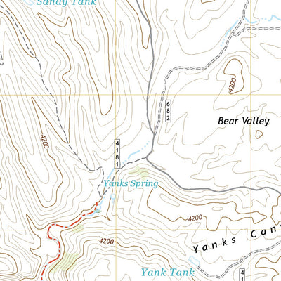 United States Geological Survey Ruby, AZ (2021, 24000-Scale) digital map