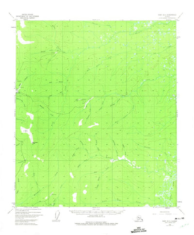 United States Geological Survey Ruby B-5, AK (1952, 63360-Scale) digital map