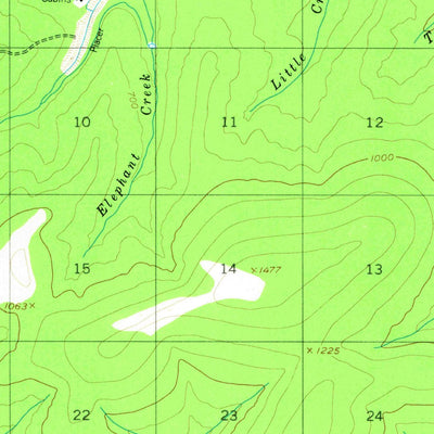 United States Geological Survey Ruby B-5, AK (1952, 63360-Scale) digital map