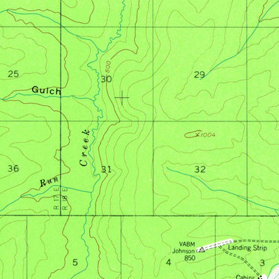 United States Geological Survey Ruby B-5, AK (1952, 63360-Scale) digital map