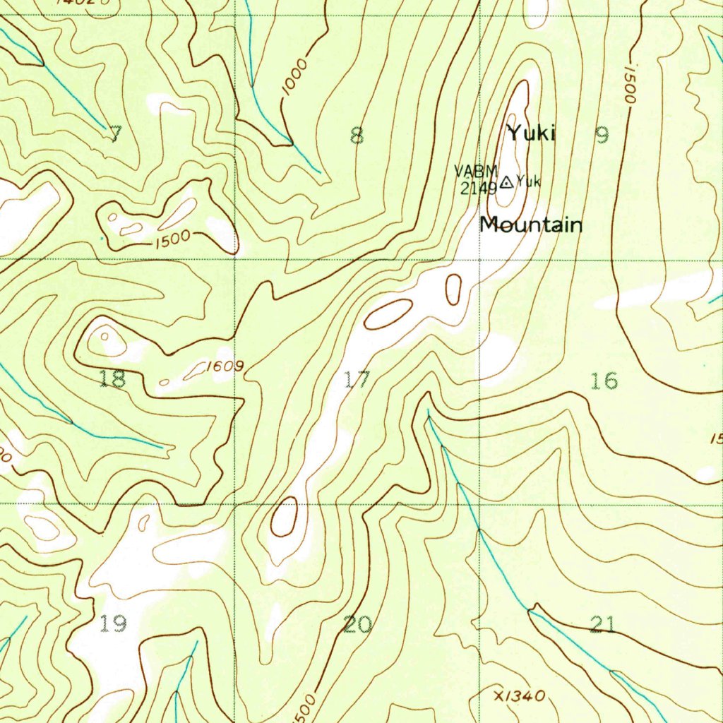 Ruby B-6, AK (1952, 63360-Scale) Map by United States Geological Survey ...