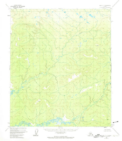 United States Geological Survey Ruby C-1, AK (1952, 63360-Scale) digital map