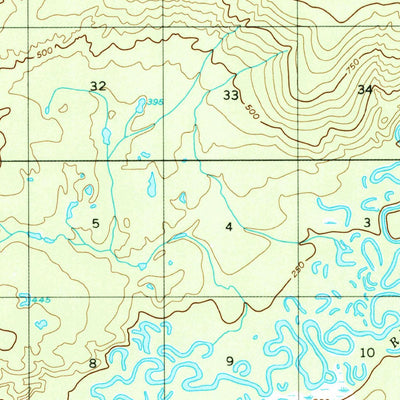 United States Geological Survey Ruby C-3, AK (1952, 63360-Scale) digital map