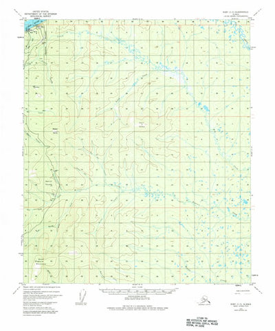 United States Geological Survey Ruby C-5, AK (1952, 63360-Scale) digital map