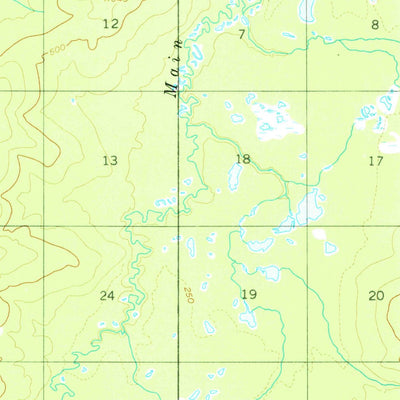 United States Geological Survey Ruby C-6, AK (1952, 63360-Scale) digital map