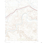 United States Geological Survey Ruby Canyon, CO (2022, 24000-Scale) digital map