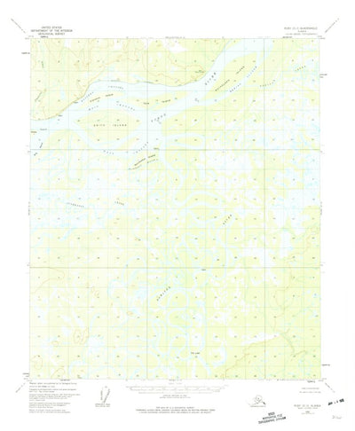 United States Geological Survey Ruby D-3, AK (1952, 63360-Scale) digital map