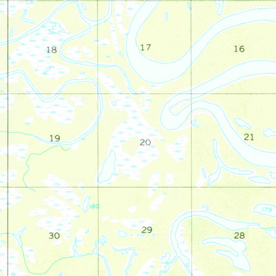 United States Geological Survey Ruby D-3, AK (1952, 63360-Scale) digital map