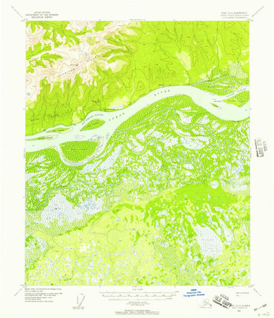 United States Geological Survey Ruby D-4, AK (1952, 63360-Scale) digital map
