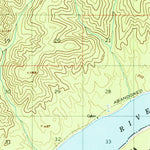 United States Geological Survey Ruby D-5, AK (1952, 63360-Scale) digital map
