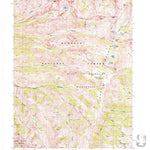 United States Geological Survey Ruby Dome, NV (1990, 24000-Scale) digital map