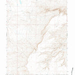 United States Geological Survey Ruby Knolls, WY (1966, 24000-Scale) digital map
