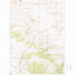 United States Geological Survey Ruby Mountain, MT (1987, 24000-Scale) digital map