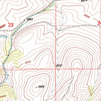United States Geological Survey Ruby Mountain, MT (2000, 24000-Scale) digital map