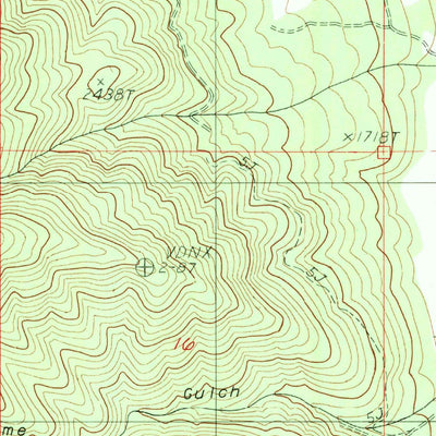 United States Geological Survey Ruch, OR (1983, 24000-Scale) digital map