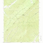 United States Geological Survey Rucker Gap, VA-WV (1966, 24000-Scale) digital map