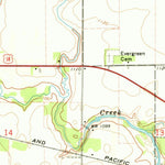United States Geological Survey Rudd, IA (1971, 24000-Scale) digital map