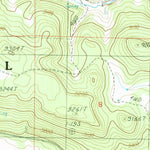 United States Geological Survey Rudd Knoll, AZ (1991, 24000-Scale) digital map
