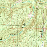 United States Geological Survey Rudd Knoll, AZ (1991, 24000-Scale) digital map