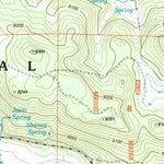 United States Geological Survey Rudd Knoll, AZ (1997, 24000-Scale) digital map