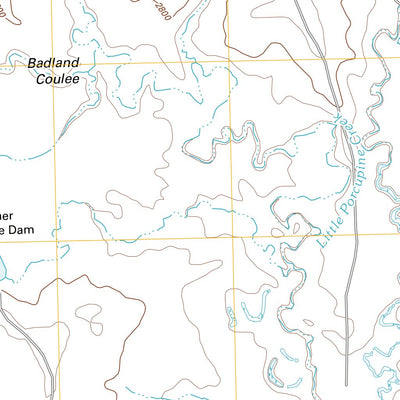 United States Geological Survey Rudie Coulee, MT (2011, 24000-Scale) digital map